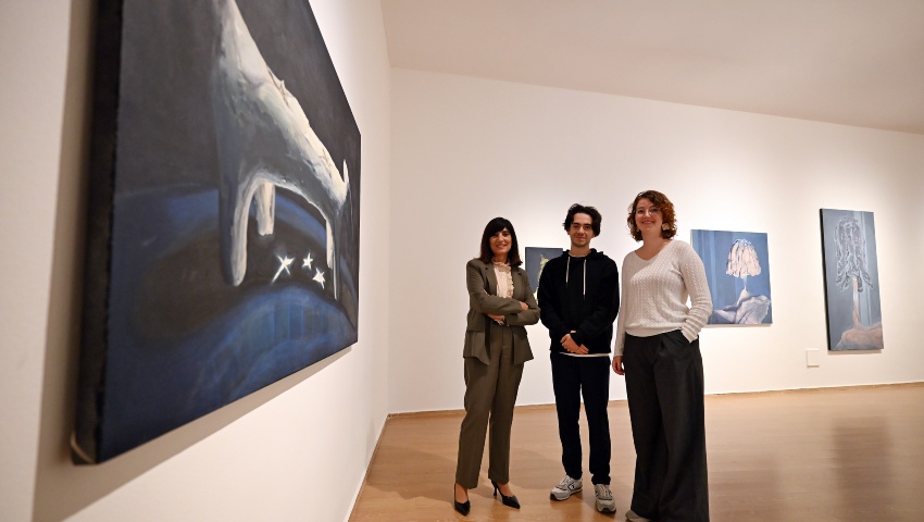 Condes de Gabia acoge ¿Pneuma¿, un proyecto que fusiona pintura, tecnología y experimentación visual