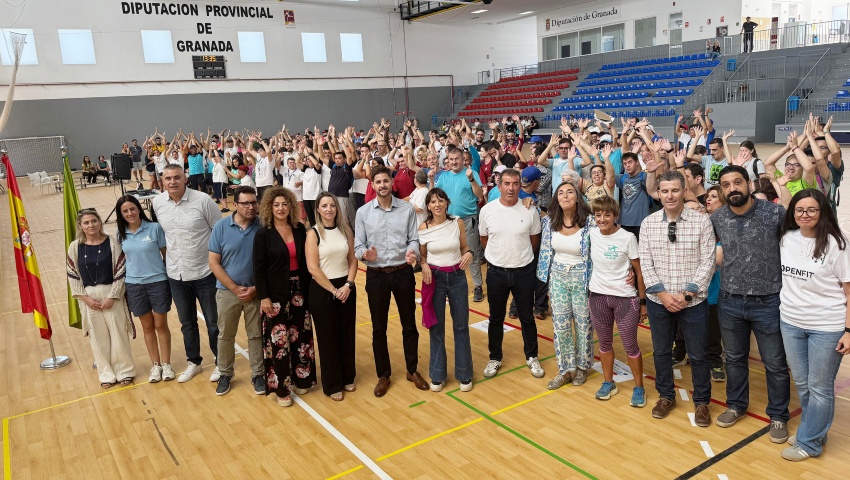 Es un proyecto impulsado por la institución provincial con la colaboración de la Asociación VALE que ha supuesto un hito en la promoción del deporte inclusivo en la provincia