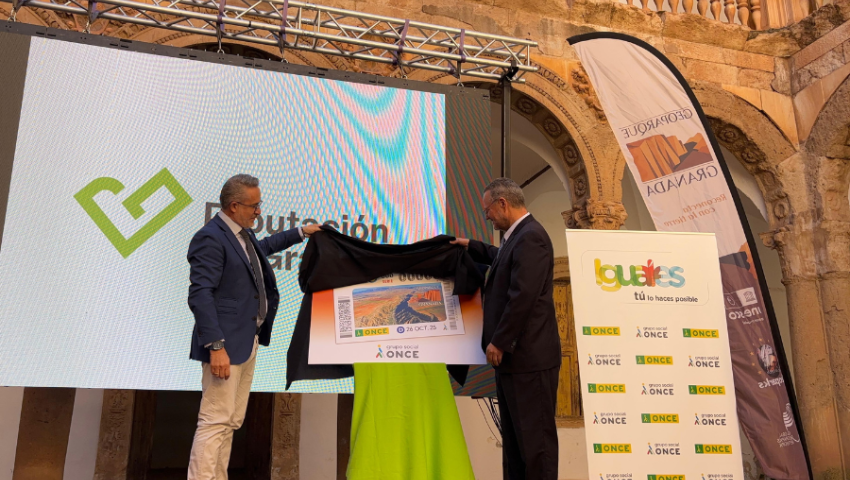 El Geoparque protagoniza el cupón de la ONCE del 26 de octubre