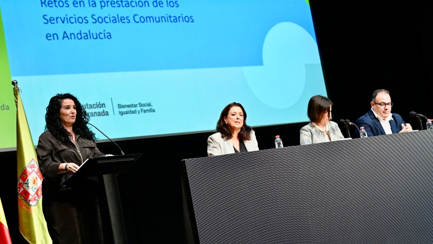 Diputación impulsa unas jornadas sobre los retos de los Servicios Sociales Comunitarios en Andalucía