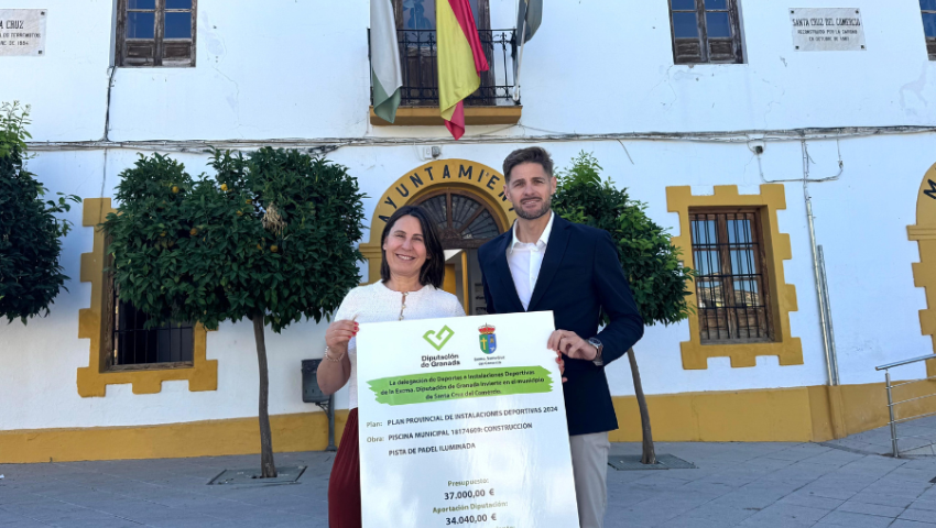 Santa Cruz de Comercio contará con una pista de pádel financiada por la Diputación