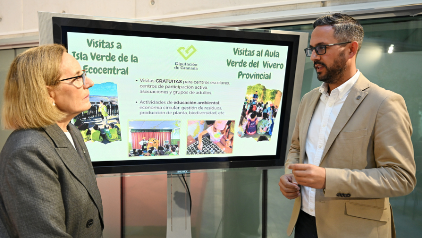 Visitas gratuitas a la Ecocentral y al Vivero Provincial para centros educativos, asociaciones y colectivos de la provincia