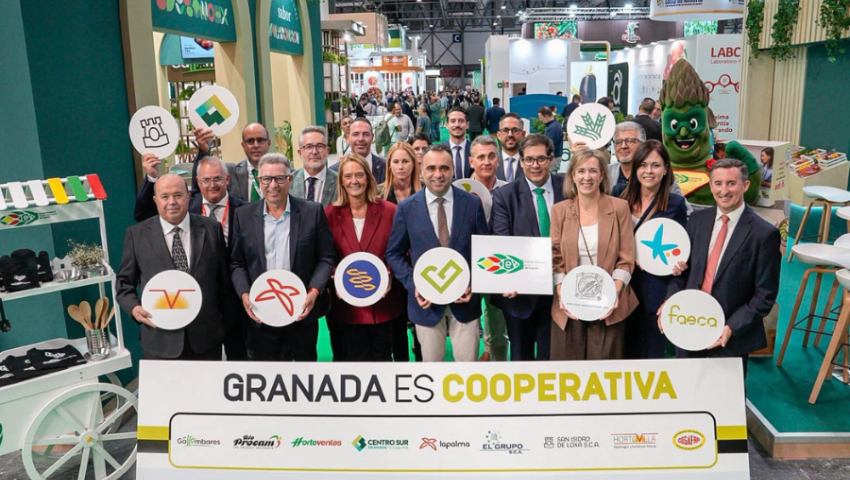 Rodríguez destaca la fortaleza del sector agroalimentario de Granada en la Fruit Attraction 2025