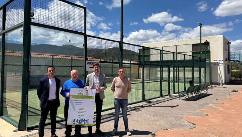 Diputación financiará con más de 44.000 euros la reforma de la pista de pádel en Dólar
