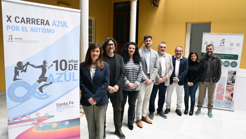 ‘¡10 años de azul!’, lema de la Carrera por el Autismo que reunirá a más de 2.000 participantes en Santa Fe