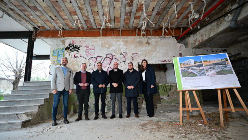 Rodríguez presenta el proyecto de rehabilitación del edificio Luis Bueno Crespo para crear un Polo de Empresas Tecnológicas en Ogíjares