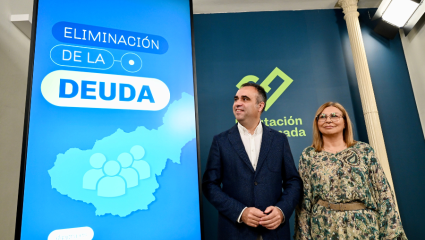 Diputación dejará su deuda a cero por primera vez en los últimos 30 años