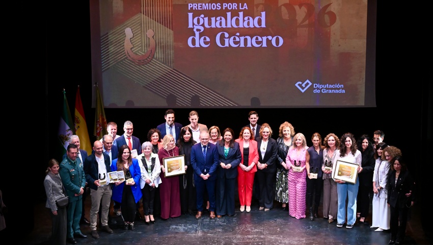 Diputación reconoce el compromiso con la igualdad en la XIV edición de sus premios provinciales