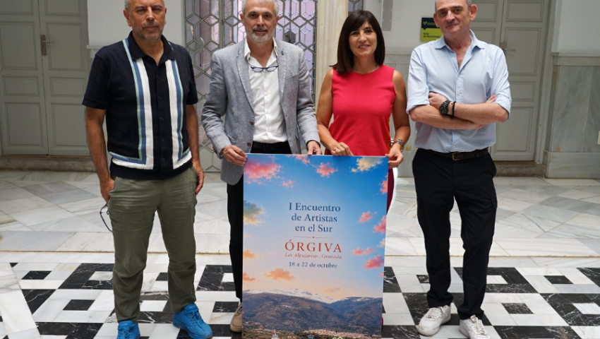 Órgiva reunirá a creadores de todo el mundo en la primera edición del Encuentro de Artistas en el Sur