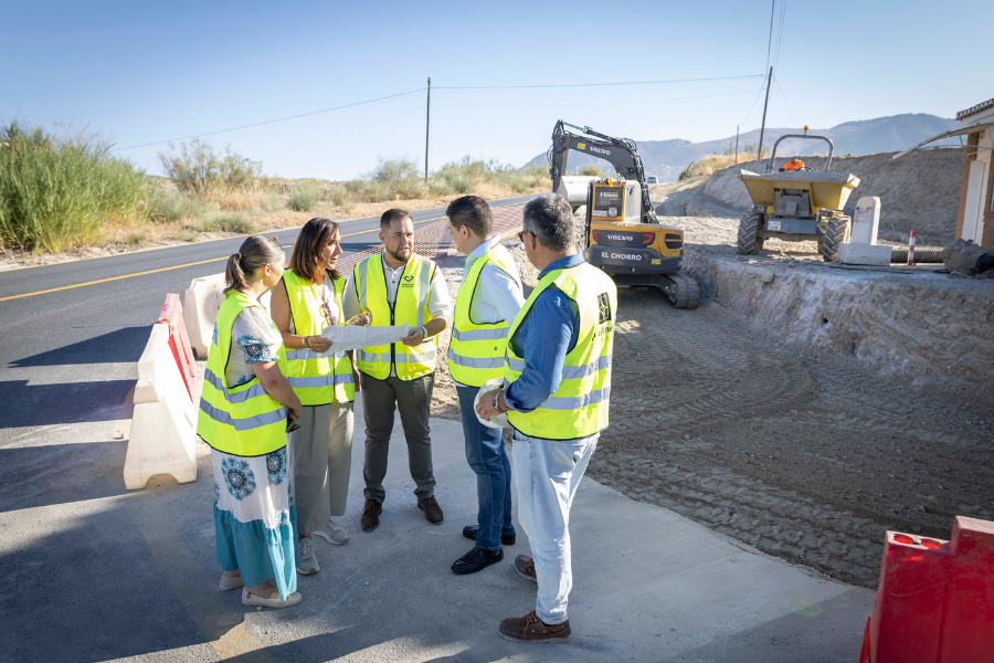 Mejoras en la carretera GR-3103 a su paso por Jun con una inversión de más de 309.000 euros