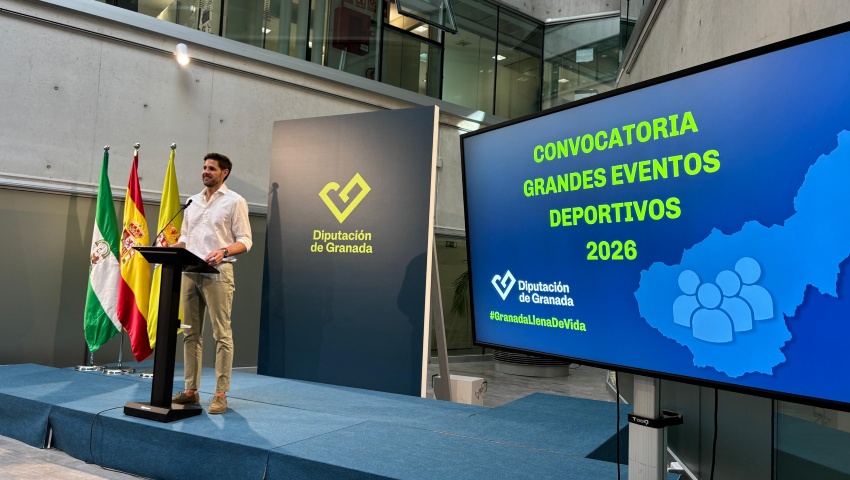 Diputación destina 360.000 euros a impulsar la celebración de grandes eventos deportivos en la provincia durante 2026