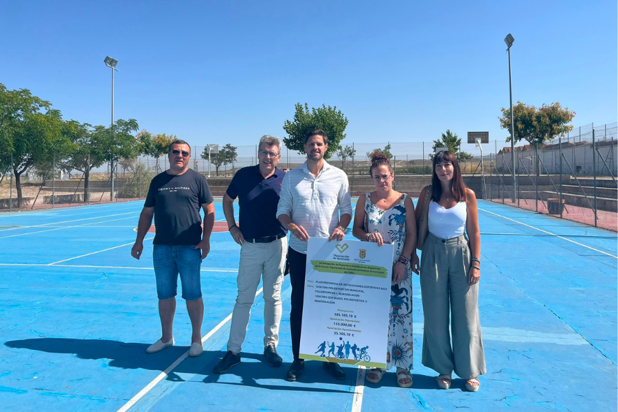 Diputación destinará 150.000 euros a la remodelación de dos pistas deportivas de Cúllar