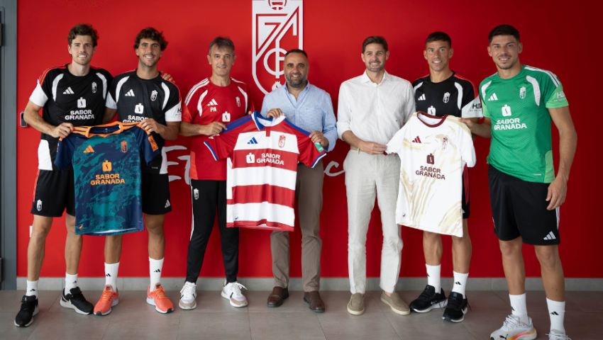 Sabor Granada llevará los productos y la imagen de la provincia en la camiseta del Granada CF