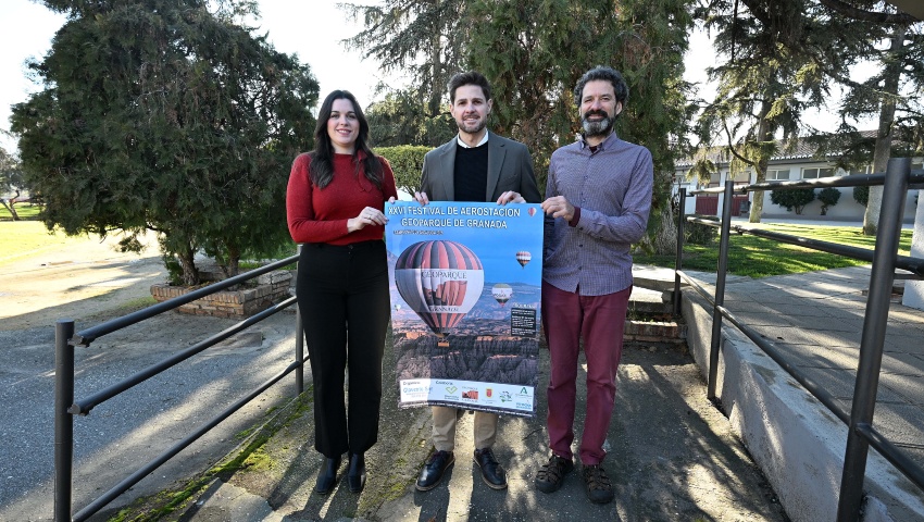 El programa de vuelos dará comienzo el viernes 30 de enero con un vuelo travesía por el Geoparque de Granada, previsto entre las 8:30 y las 10:00 horas