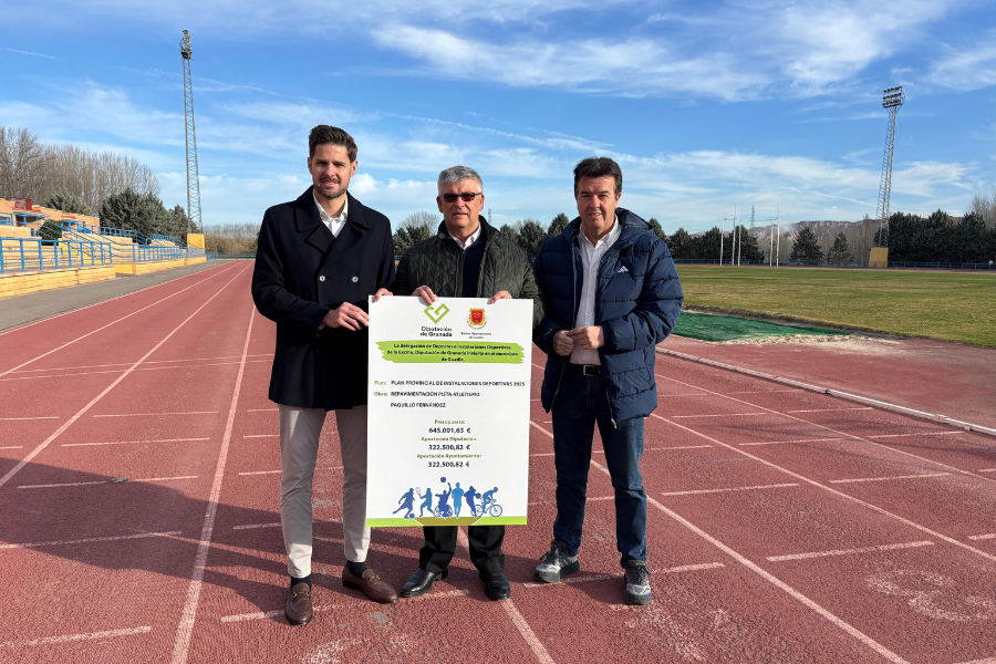 Más de 645.000 euros para la repavimentación integral de la pista de atletismo ‘Paquillo Fernández’ de Guadix