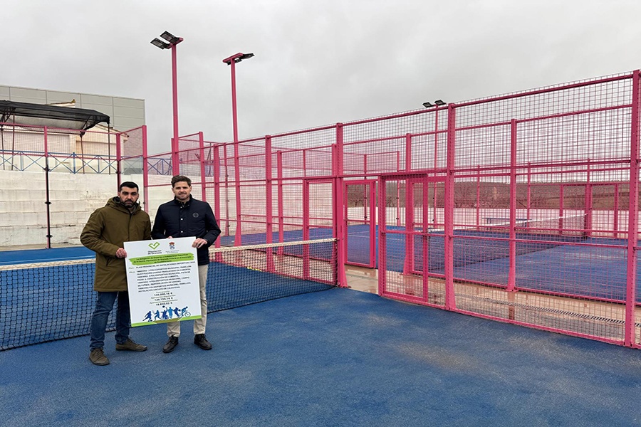 Diputación destina 145.000 euros a la mejora de las instalaciones deportivas de Guadahortuna
