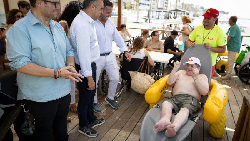 Puesta en marcha ‘Playa Inclusiva’ con una inversión cercana a los 150.000 euros para mejorar la accesibilidad en la costa