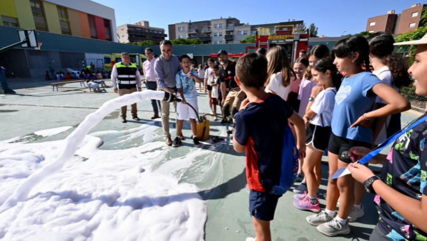 Actividad para formar a los jóvenes en prevención y actuación ante emergencias