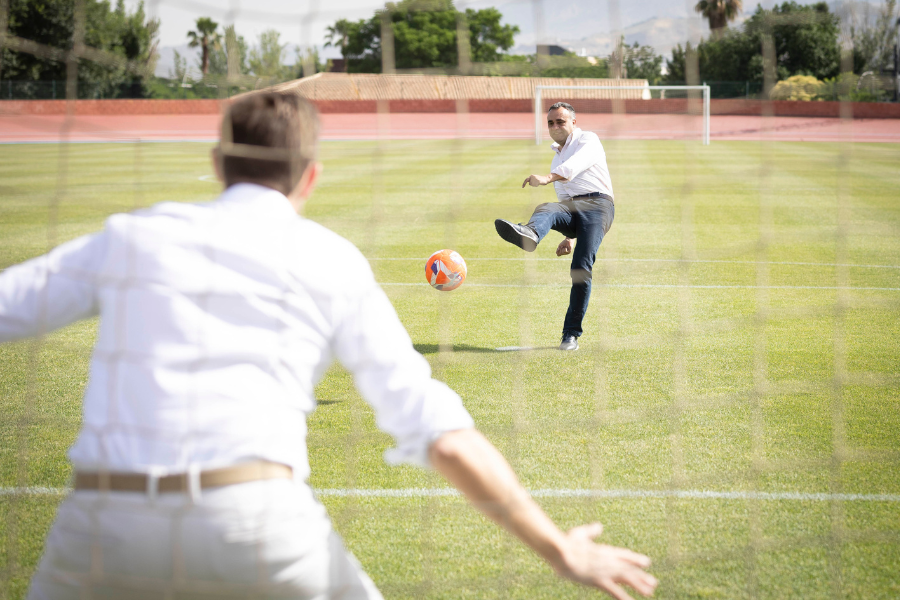 Inaugurado el nuevo césped natural del campo principal de la Ciudad Deportiva tras una inversión de más de 463.000 euros