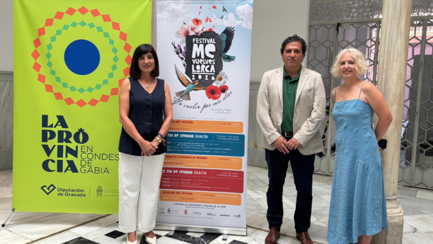 Respaldo al regreso del Festival ‘Me Vuelves Lorca’, que celebrará su novena edición este verano en Laroles