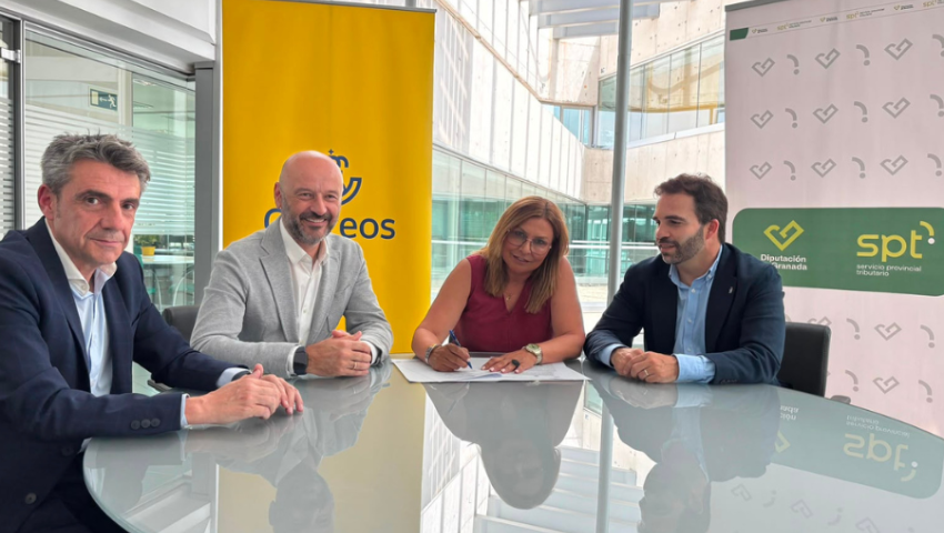 Firmado un convenio con Correos para facilitar el pago de tributos municipales a través de la red postal