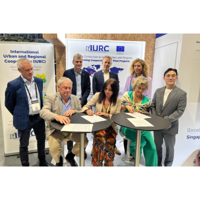 Formalizada en Singapur la adhesión de la Diputación a la red internacional Human Smart Living Lab durante el World Cities Summit 2026