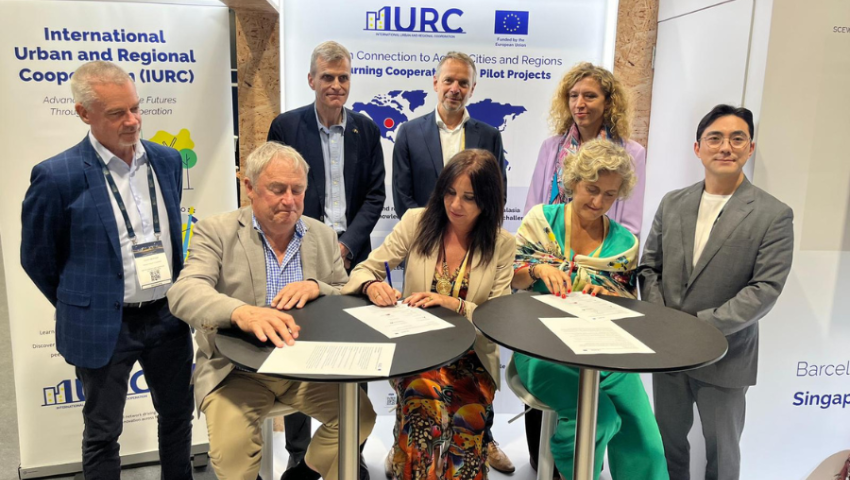 Formalizada en Singapur la adhesión de la Diputación a la red internacional Human Smart Living Lab durante el World Cities Summit 2026