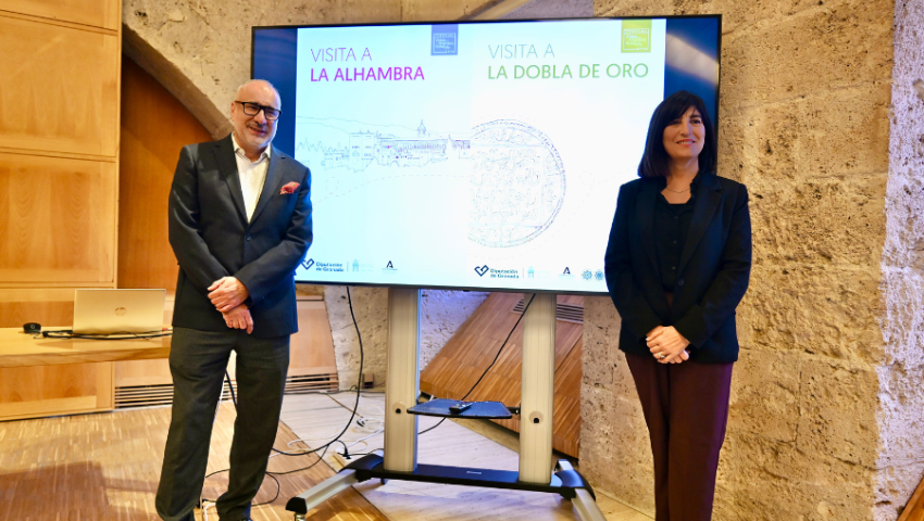 Más de 7.700 granadinos de la provincia podrán recorrer la Alhambra y la Dobla de Oro mediante un convenio entre Diputación y el Patronato