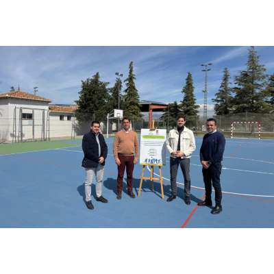 Destinados cerca de 700.000 euros para realizar una cubierta en la pista polideportiva de Alhendín
