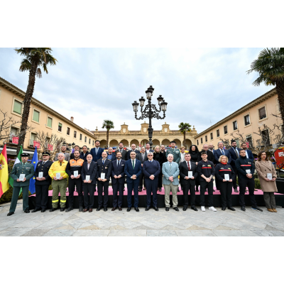 Reconocimiento a la labor de los efectivos que actuaron durante los temporales del último mes en la provincia