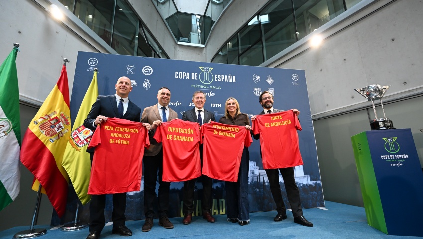 Granada acoge del 19 al 22 de marzo la gran fiesta del Fútbol Sala con la Copa de España Renfe