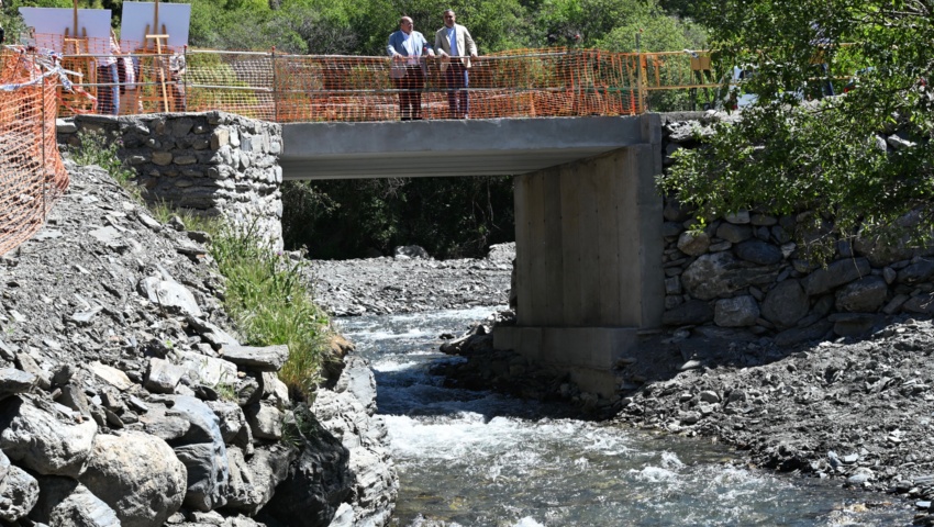 Reabre el Puente del Molino del Coto en Güéjar Sierra tras una actuación de emergencia por el temporal sufragada por Diputación con 500.000 euros
