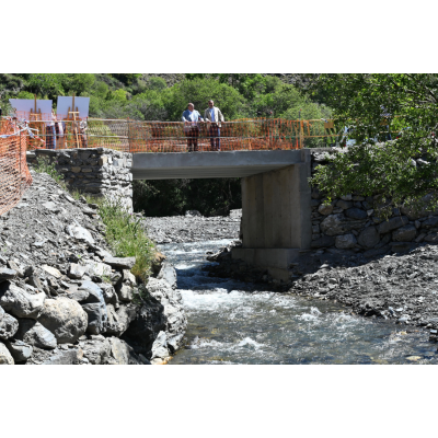 Reabre el Puente del Molino del Coto en Güéjar Sierra tras una actuación de emergencia por el temporal sufragada por Diputación con 500.000 euros