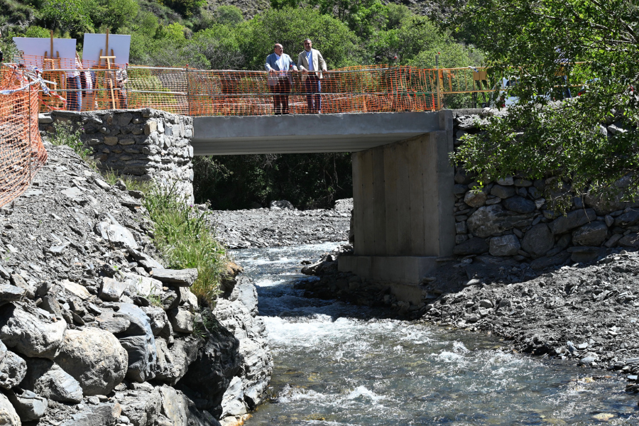 Reabre el Puente del Molino del Coto en Güéjar Sierra tras una actuación de emergencia por el temporal sufragada por Diputación con 500.000 euros