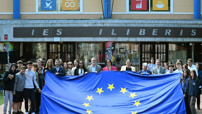Diputación celebra el Día de Europa en Atarfe poniendo el foco en la juventud como motor del futuro europeo