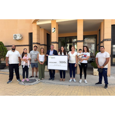 Entregados en Diezma los primeros ‘Cheque Bebé’ de la convocatoria 2026