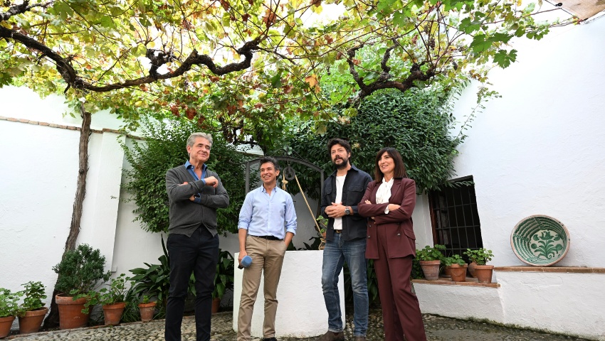 Álvaro Morte presenta en Granada ¿La Voz Quebrada¿, la película-documento sobre el último amor de Lorca