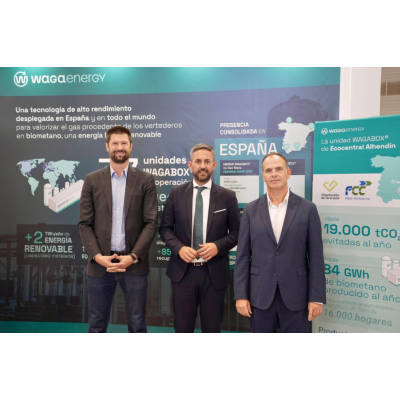 Diputación, FCC Medio Ambiente y Waga Energy impulsan un proyecto de producción de biometano en la Ecocentral Granada