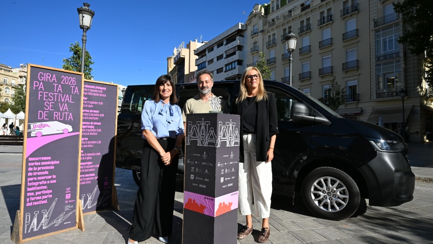 Apoyo a la extensión provincial del Pa-ta-ta Festival, que llevará la fotografía y la creación contemporánea a ocho municipios granadinos