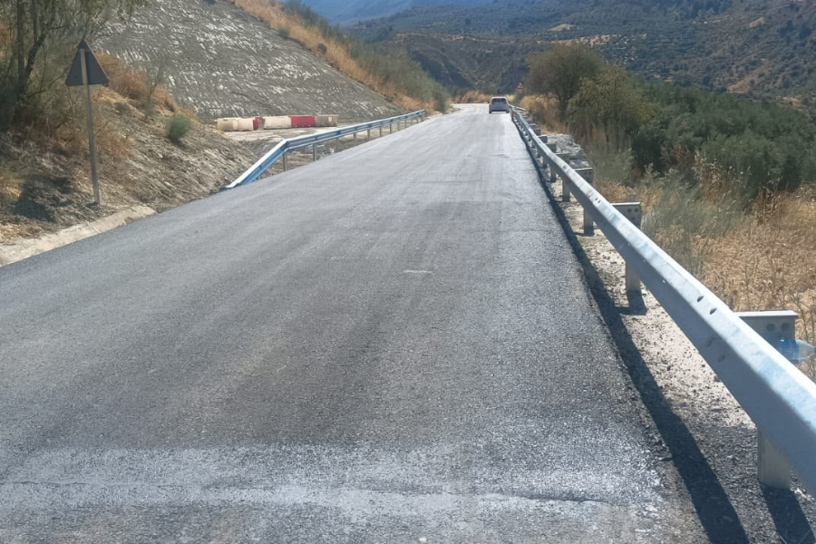 Culminada la recuperación de la GR-3201 tras los daños del temporal, a tiempo para el paso de La Vuelta