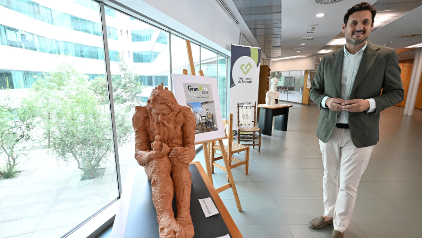 Diputación acerca el talento joven a la ciudadanía con la exposición de las obras finalistas de GranArte 2026
