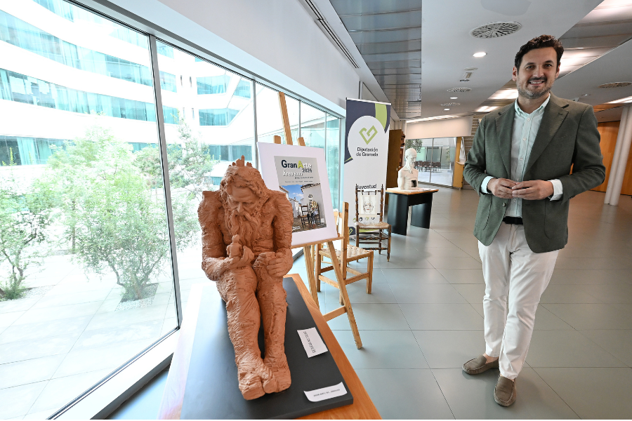 Diputación acerca el talento joven a la ciudadanía con la exposición de las obras finalistas de GranArte 2026