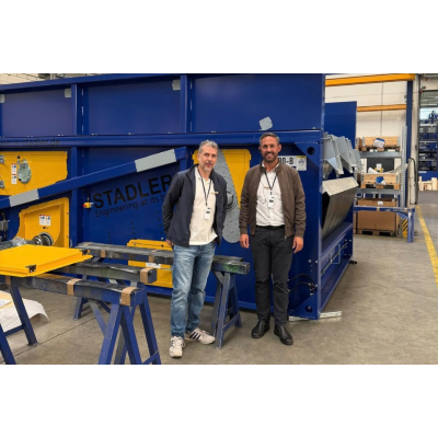 Diputación conoce en Alemania las últimas tecnologías para la futura planta de tratamiento de residuos del contenedor amarillo