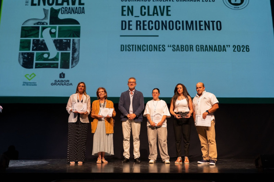 Ron Montero, Hotel Palacio de Santa Paula, Restaurante Faralá y Mielería La Duquesa, premios Sabor Granada 2026