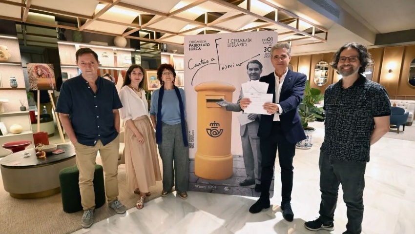Silvia Escolano gana el I Certamen Literario ‘Cartas a Federico’ del Patronato Lorca