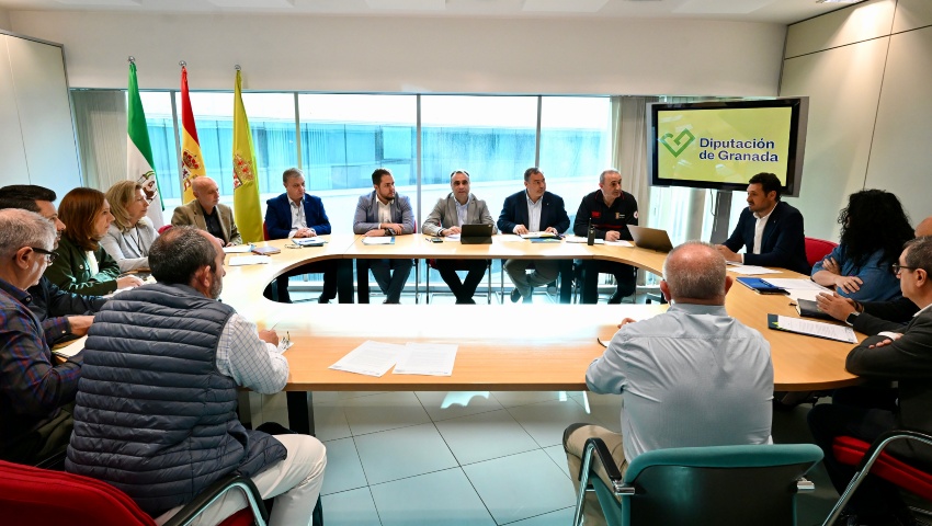 Reunión Comité de Emergencias de la Diputación de Granada