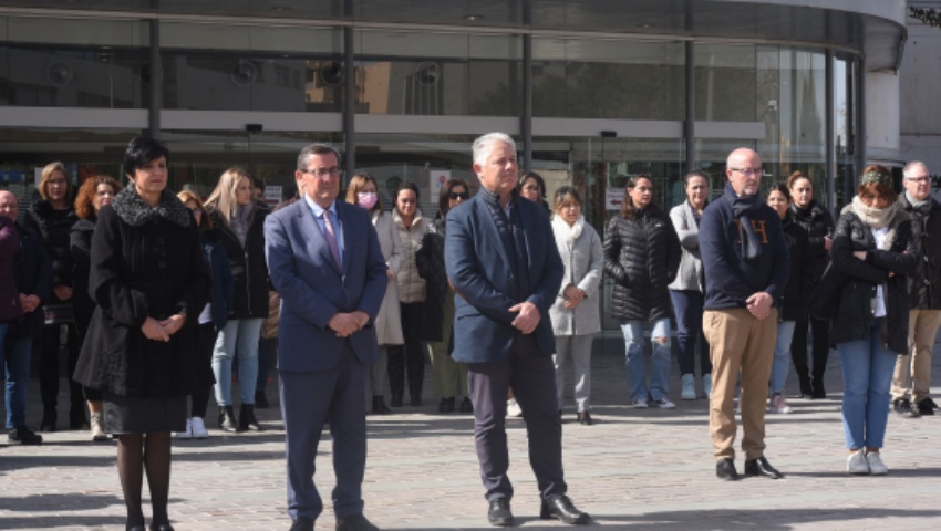 Cinco minutos de silencio en solidaridad con Ucrania