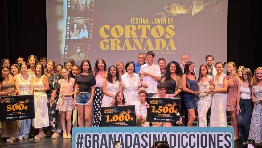 Entregados los premios  del V Festival Joven de Cortos 'Granada Sin Adicciones'
