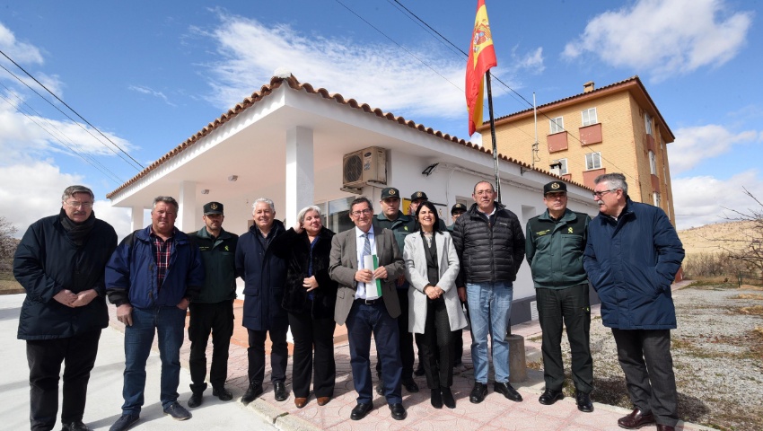 Concluye la reforma del cuartel de la Guardia Civil de Gor tras un acuerdo entre Diputación y Ministerio del Interior