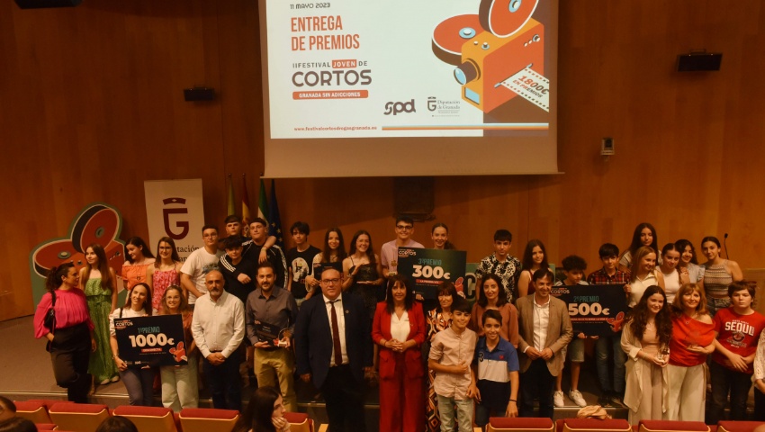 13 cortos participan en el primer Festival Joven “Granada sin adicciones” de Diputación